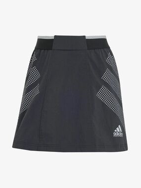 adidas Black Mini Skirt with Reflective Dot Panels